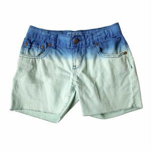 Peek Dip Dye Denim Shorts